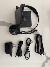 Jabra Engage 75 Single Wireless Ear-Pad Headset With Charger And Microphone