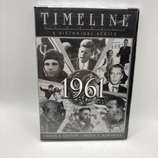Timeline 1961: Sights And Sounds (DVD, 2001) New & Sealed Documentary ~Newsreels