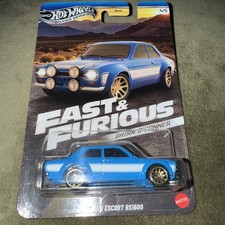 Hot Wheels Silver Fast & Furious Brian O’Conner 4/5 1970- Ford Escort RS1600