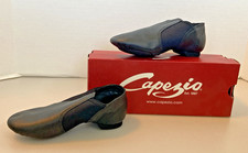 Capezio EJ2C Black Slip On Jazz Shoes Childs Youth Girls E Series NEW