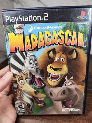 Madagascar PS2 PlayStation 2 2005 CIB Complete Black Label Tested Working Game