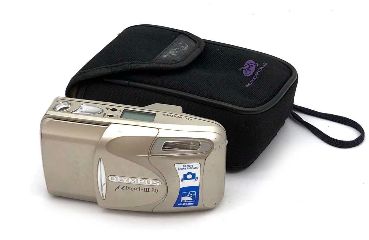 Olympus M [mju:]-III 80 Point Shoot Film Camera with Multi-AF Zoom