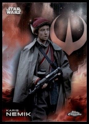 2025 Topps Star Wars Chrome Karis Nemik #68