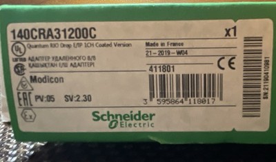 Schneider Electric Quantum 140CRA31200C RIO Drop Adapter I/O Module