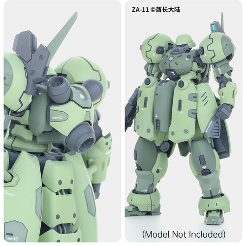DSPIAE Pre-Mixed Paint 4pcs Color Combination for Zaku II MS-06F Model Coloring - Picture 5 of 9