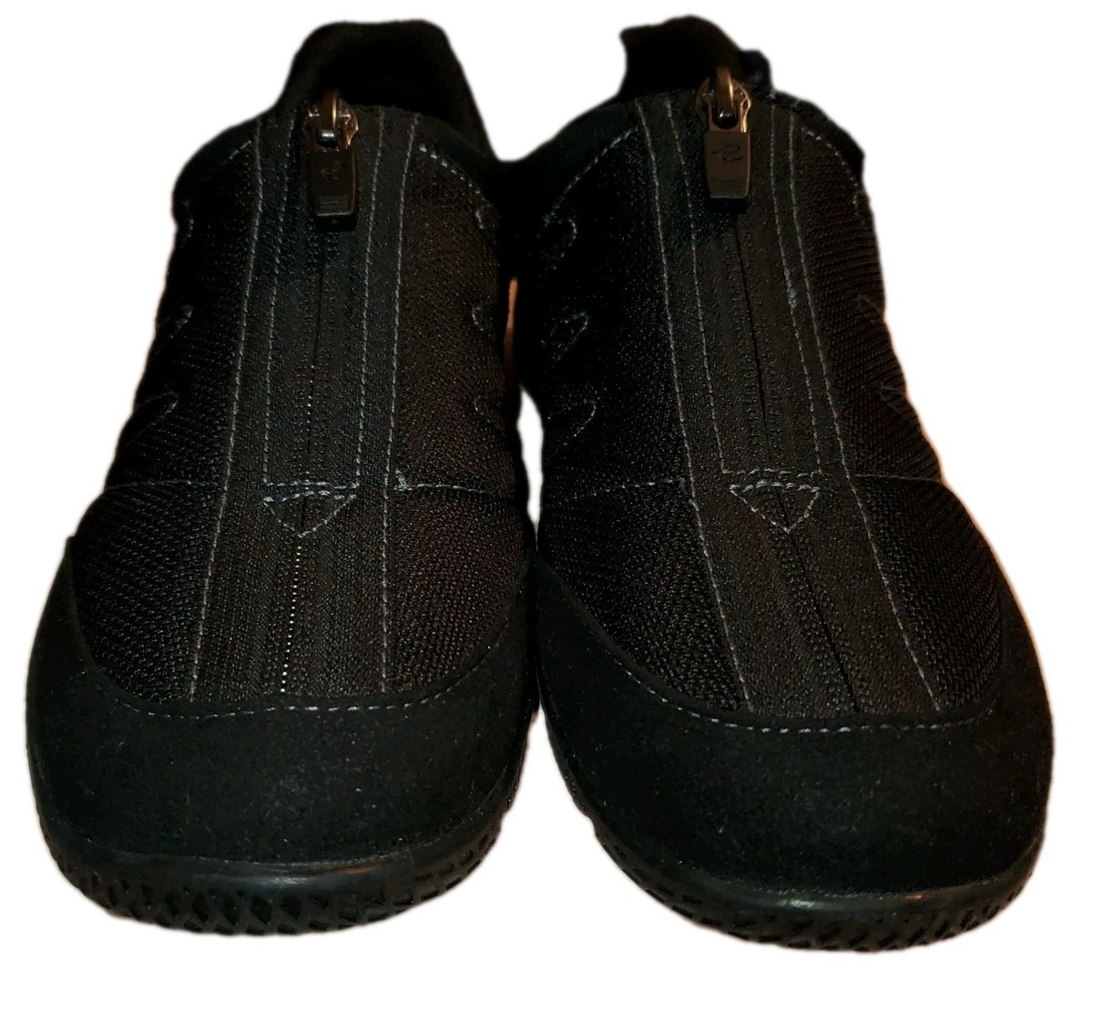 Easy Spirit Be Strong Embroidered Slip On Womens Black Sneakers Casual  Shoes BE