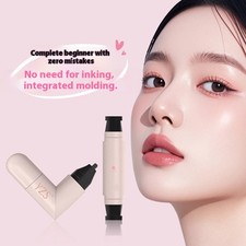 Waterproof Smudge-Proof Natural Long-Lasting Precise Double-Head Eyeliner