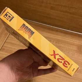 SEGA DOOM Sega 32X NTSC-U/C M Rating Shooter, Manual Included (1994)