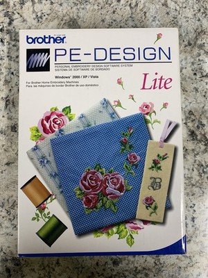 Brother PE-DESIGN Lite Personal Embroidery Design Software for Windows