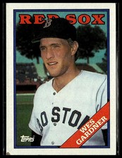 Wes Gardner *ROOKIE CARD* (RC) 1988 Topps #189. rookie card picture