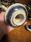 Antique Chinese Blue and White Porcelain Oil Lamp Old Lines — photo 9