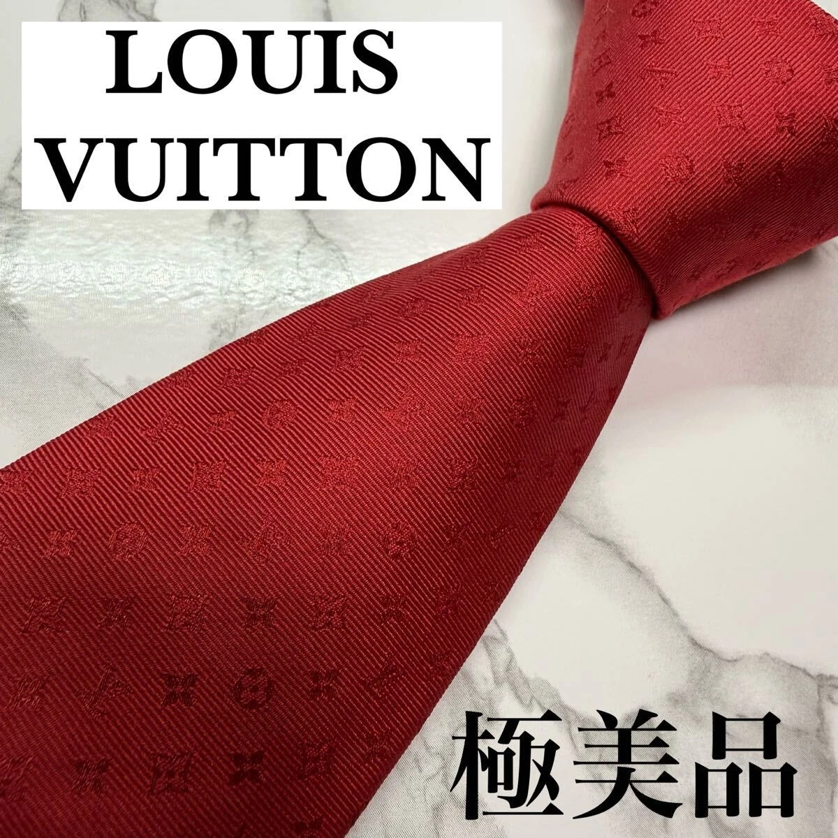 Louis Vuitton Red Ties for Men for sale | eBay