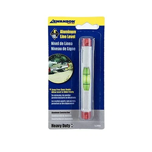 Swanson Tool LLA001 Co Compact 4-Inch Aluminum Line Level - Image 4 of 4