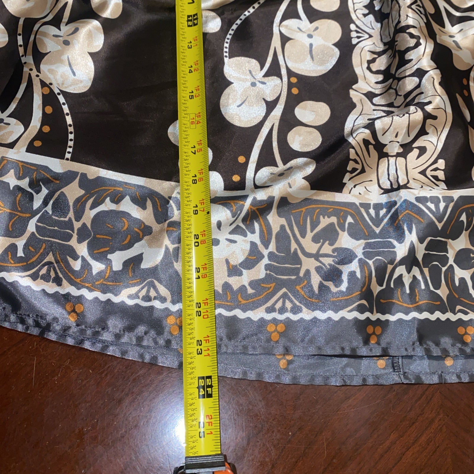 Notations Women's Floral Pattern Polyester Skirt … - image 2