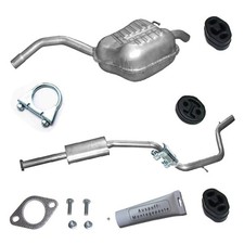 Auspuff Mitteltopf Endtopf Ford Mondeo  IV 2.0 16V Limousine Kombi+ Montagesatz