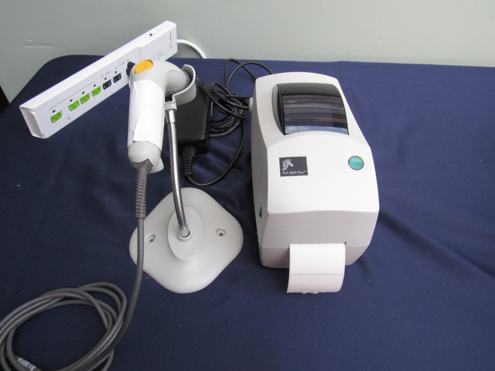 Zebra TLP2824 Plus Thermal  Printer with free Zebra barcode scanner LS1203. Available Now for $89.00