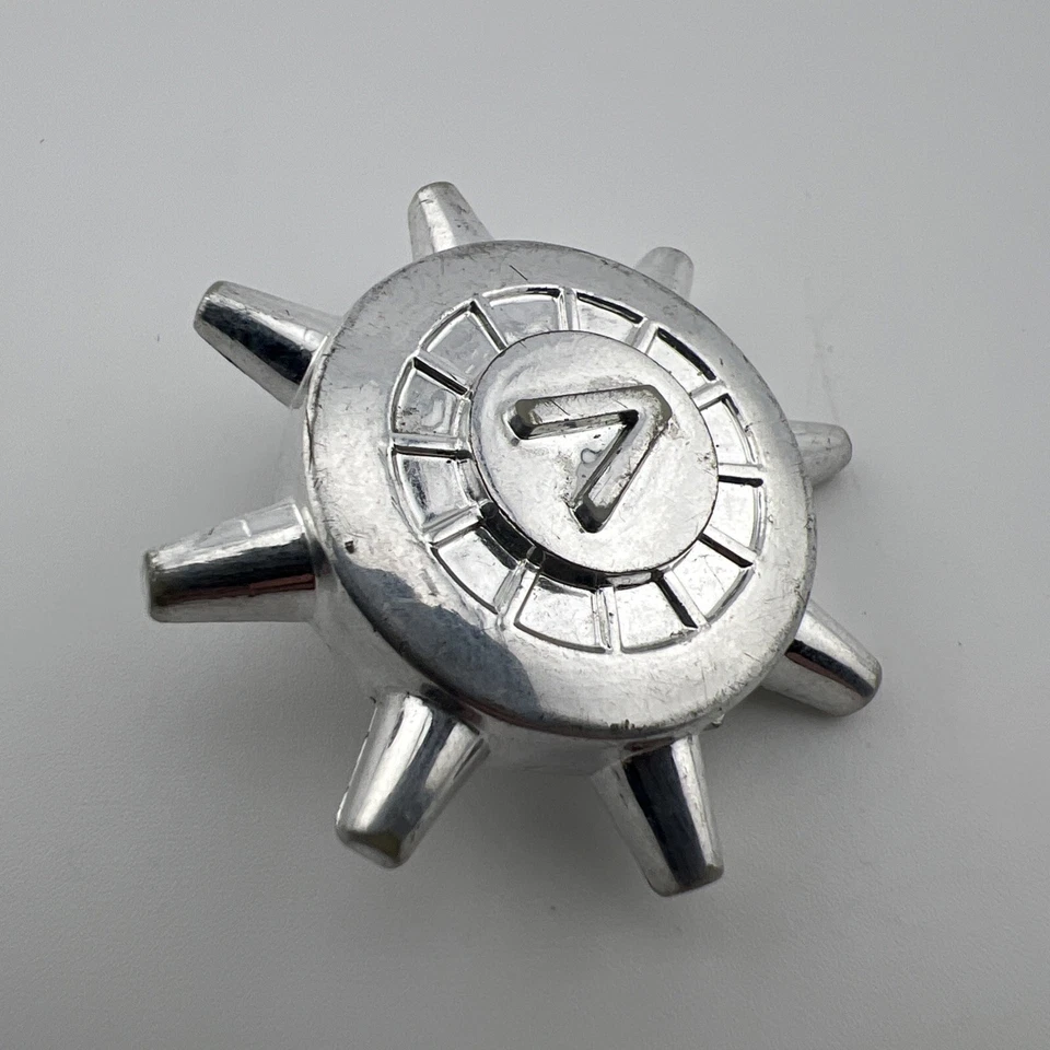 Panosh Place Voltron Shield 1984 Blue Lion Chrome Spiked Weapon Accessory Part - Image 4 of 4