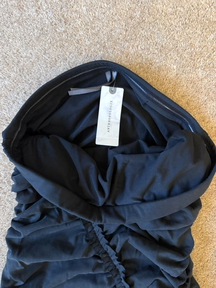 ANTHROPOLOGIE STRAPLESS BLACK MAXI DRESS - BRAND NEW WITH TAGS - Image 4 of 4