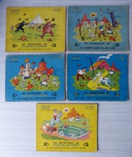 #BD# Fleurette 50's - Lot de 5 albums de Les aventures de Sylvain et Sylvette