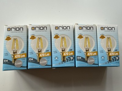 Orion E14 Clear Globe Leuchtmittel (dimmbar)