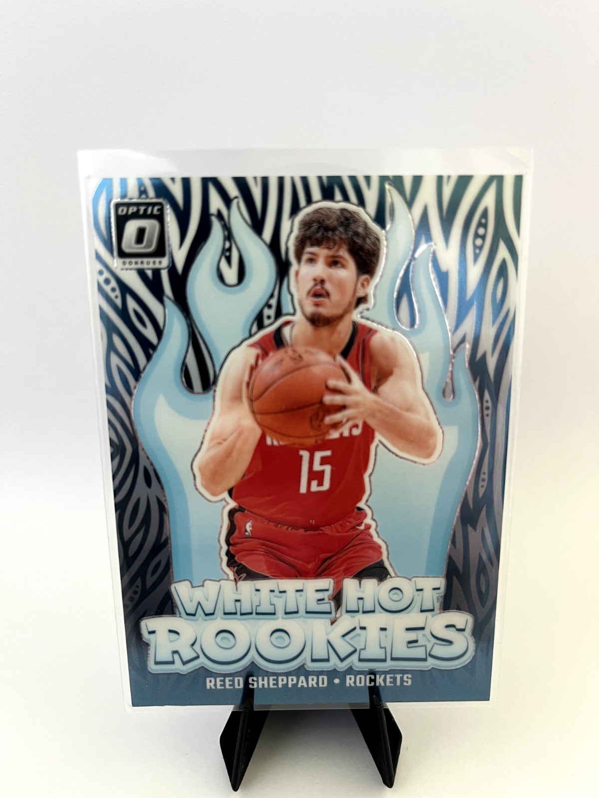 2024/25 Panini Optic Reed Sheppard, White Hot Rookies Insert