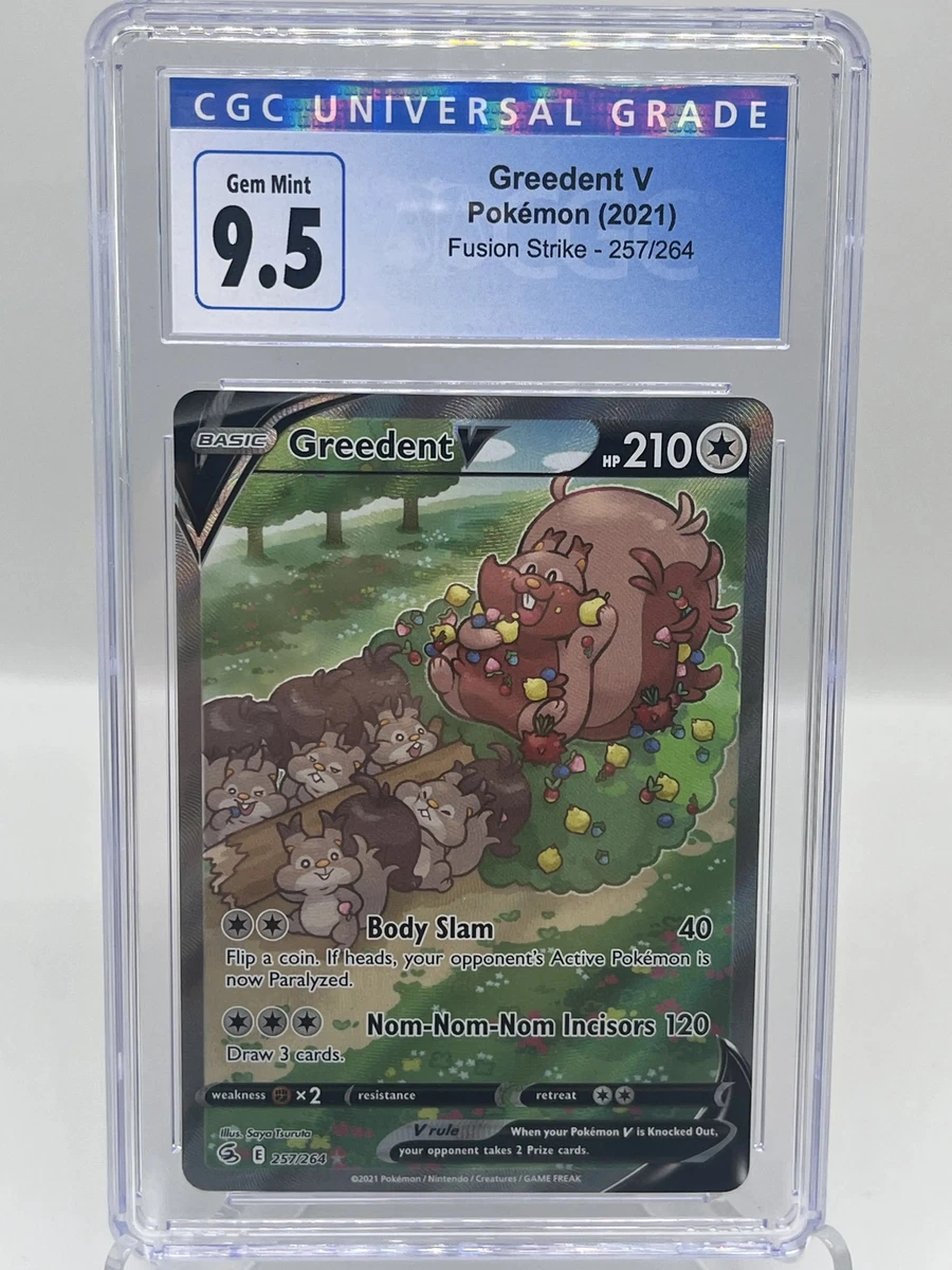 Greedent V 257/264 Swsh08: Fusion Strike for sale | eBay