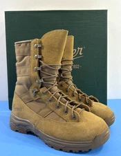 NIB 6.5 EE MENS DANNER RECKONING STF 8" COYOTE HOT BOOTS 53227