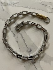 Biker Wallet Chain, Make Your Own Custom Wallet Chain, Silver, 15.75  /40cm