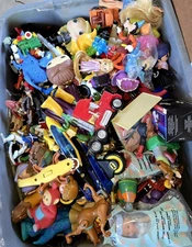vintage and modern toys lot figures action