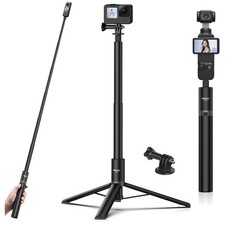 Portable 2-in-1 Selfie Stick Tripod for Insta360/DJI Osmo
