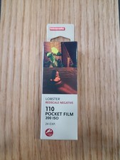 new lomography lobster redscale negative 110 pocket film Expires May 2028