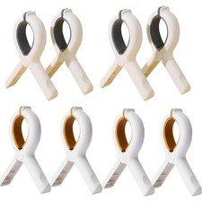 Heavy Duty Non-Slip Beach Towel Clips for Pool  Outdoor - 8 Pack Reusable