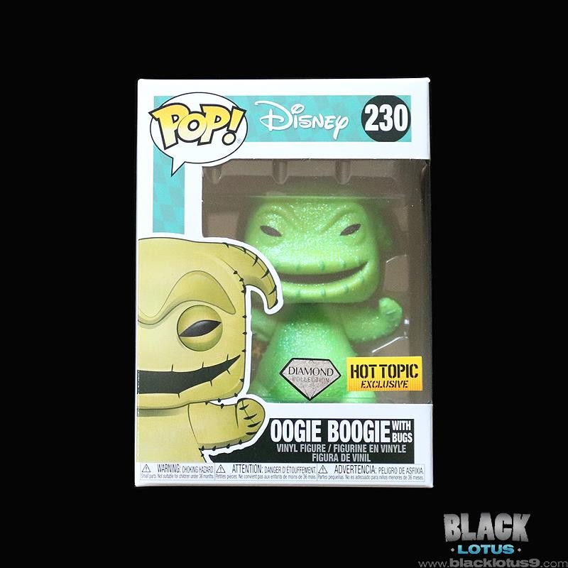 Blemished Funko Pop! Oogie Boogie With Bugs Diamond Disney Nbc Hot Topic Pop 230
