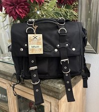 Urban Xplorer HalfPack RT Convertible Bolsa de Viaje Mochila Mensajero Negro $198