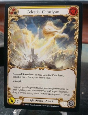 Flesh and Blood TCG Celestial Cataclysm Monarch MON062 Unlimited Regular...