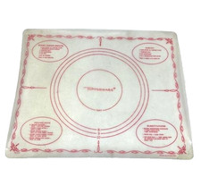 Vintage Tupperware Rexall Pastry Mat 1965 Pie Crust Rolling Board USA Kitchen