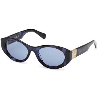 Max & Co. Women's Sunglasses Coloured Havana Plastic Cat Eye Frame MO0123 5355V