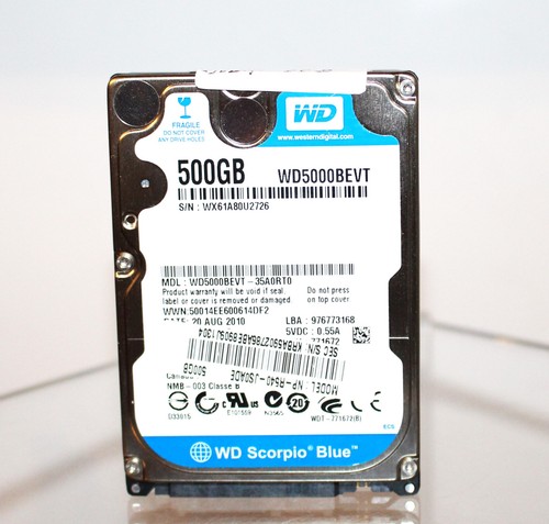 Festplatte - SATA  - Western Digital Blue - 500GB