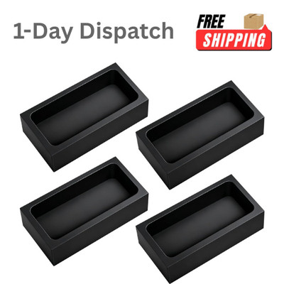 haizusai 4 Pcs 1kg Graphite Ingot Molds Gold Silver Copper Brass