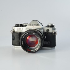 EXCELLENT  CLA  d  Canon AE-1 Program Silver  FD 50mm F/1.4 S.S.C. "O"...