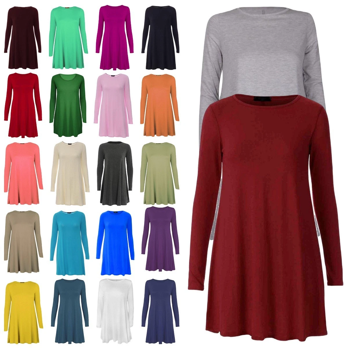 Women's skater swing dress