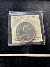 1935 ICCS Graded Canadian Silver Dollar **MS-64** # YV 864