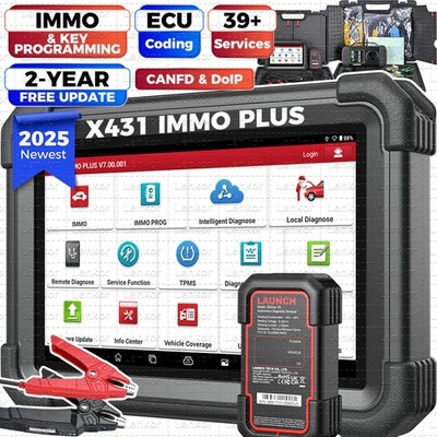 2026 Launch X431 IMMO PLUS IMMO ELITE Key Programming Diagnostic Scanner Tool
