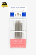 1765-1/5 Embroidery Hand Needles, 12-Pack, Size 1/5, Silver ⭐️⭐️⭐️⭐️⭐️