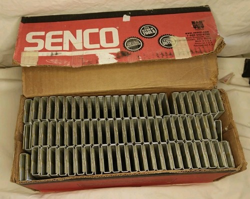 Senco M004046 16 Gauge Galvanized Staples 7/16" Crown ~10k Count Apx 25 lbs