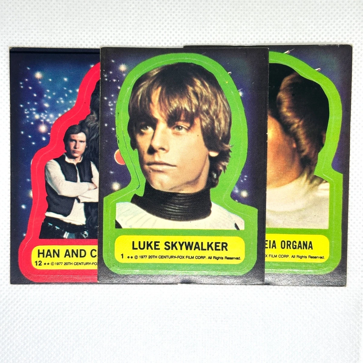 Star Wars Han Solo Collectable Trading Card Singles 1977 Year