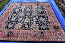 KARASTAN WILLIAMSBUR RUG 559 KURDISH 8.2x8.2 Square Very Nice