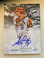 2013 Bowman Inception - Prospect Autographs Stephen Piscotty #PA-SP (AU, RC)