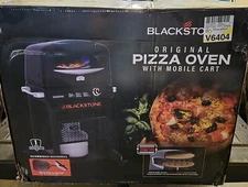 Blackstone Original 16" Stone Pizza Oven with Mobile Cart - Model # 6824 NIB