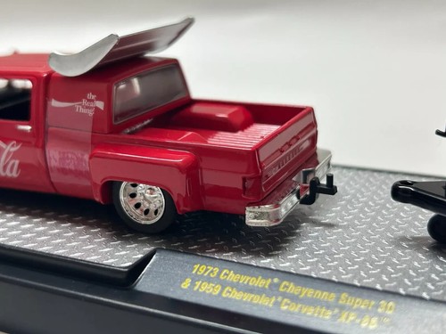 M2 MACHINES CHASE AUTO HAULERS 1973 CHEVY CHEYENNE SUPER & 1959 CORVETTE XP-86 - Picture 9 of 13